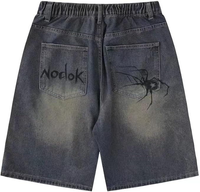 web denim jorts