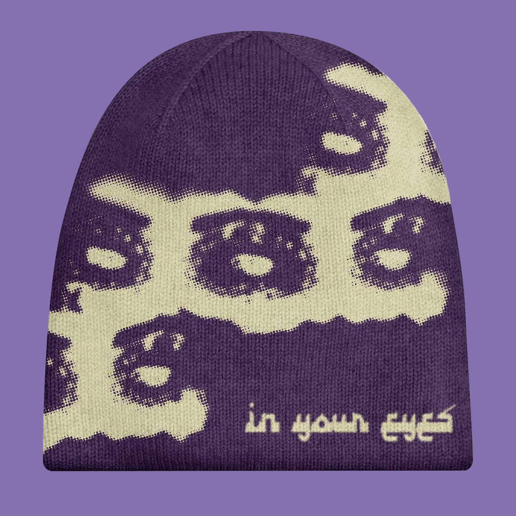 ln you eyes knit beanie